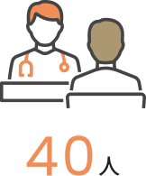 1日の来院者数 イメージ